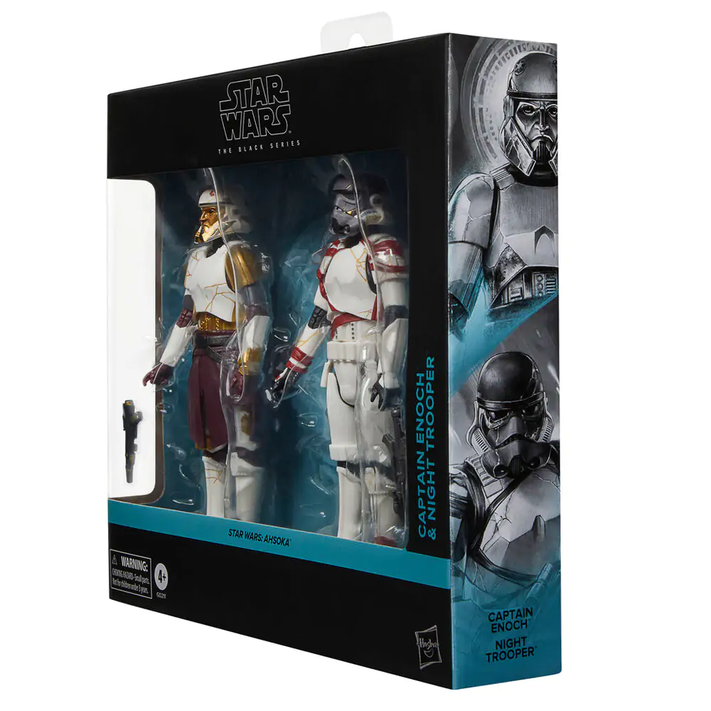 Star Wars Ahsoka Captain Enoch &amp; Night Trooper pack 2 figures 15cm product photo