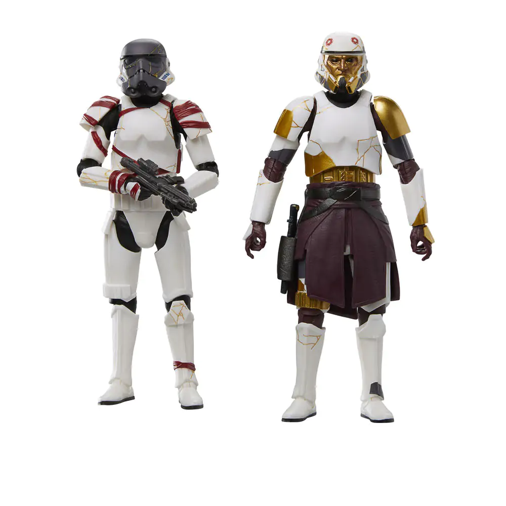Star Wars Ahsoka Captain Enoch &amp; Night Trooper pack 2 figures 15cm product photo