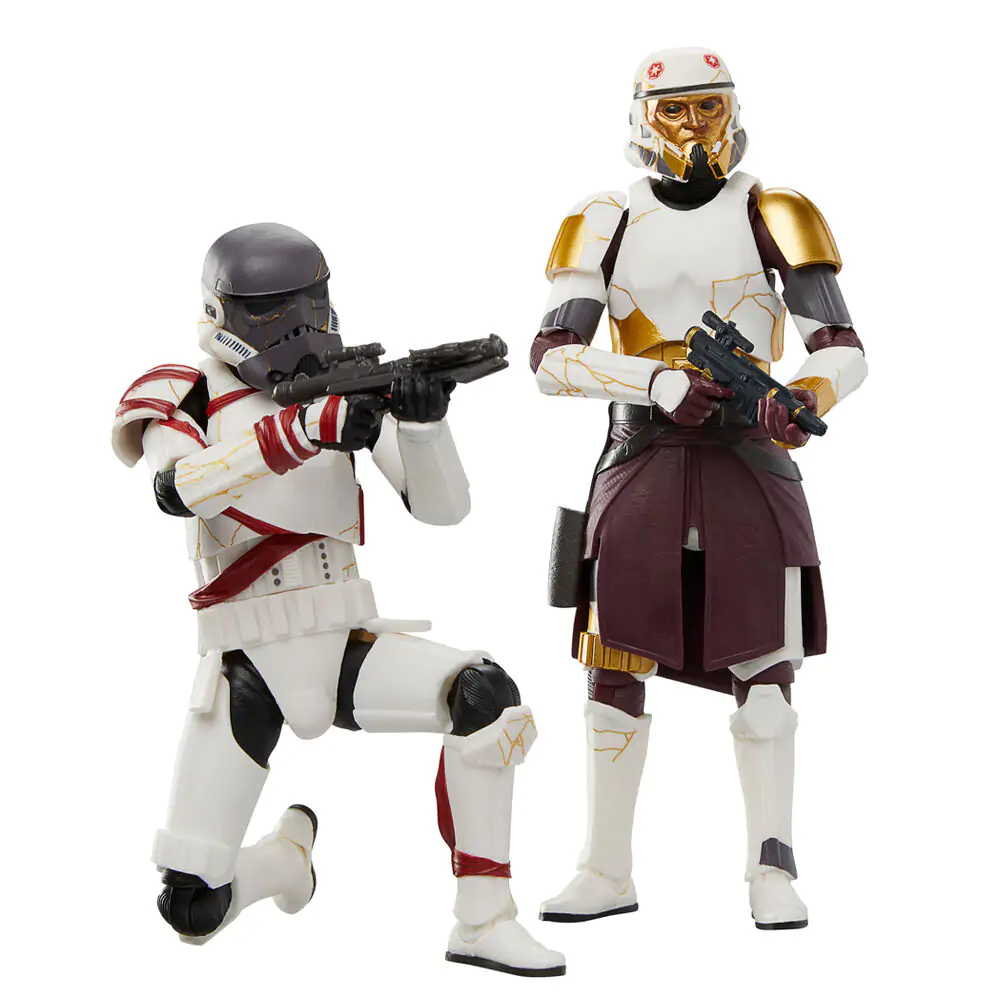Star Wars Ahsoka Captain Enoch &amp; Night Trooper pack 2 figures 15cm product photo
