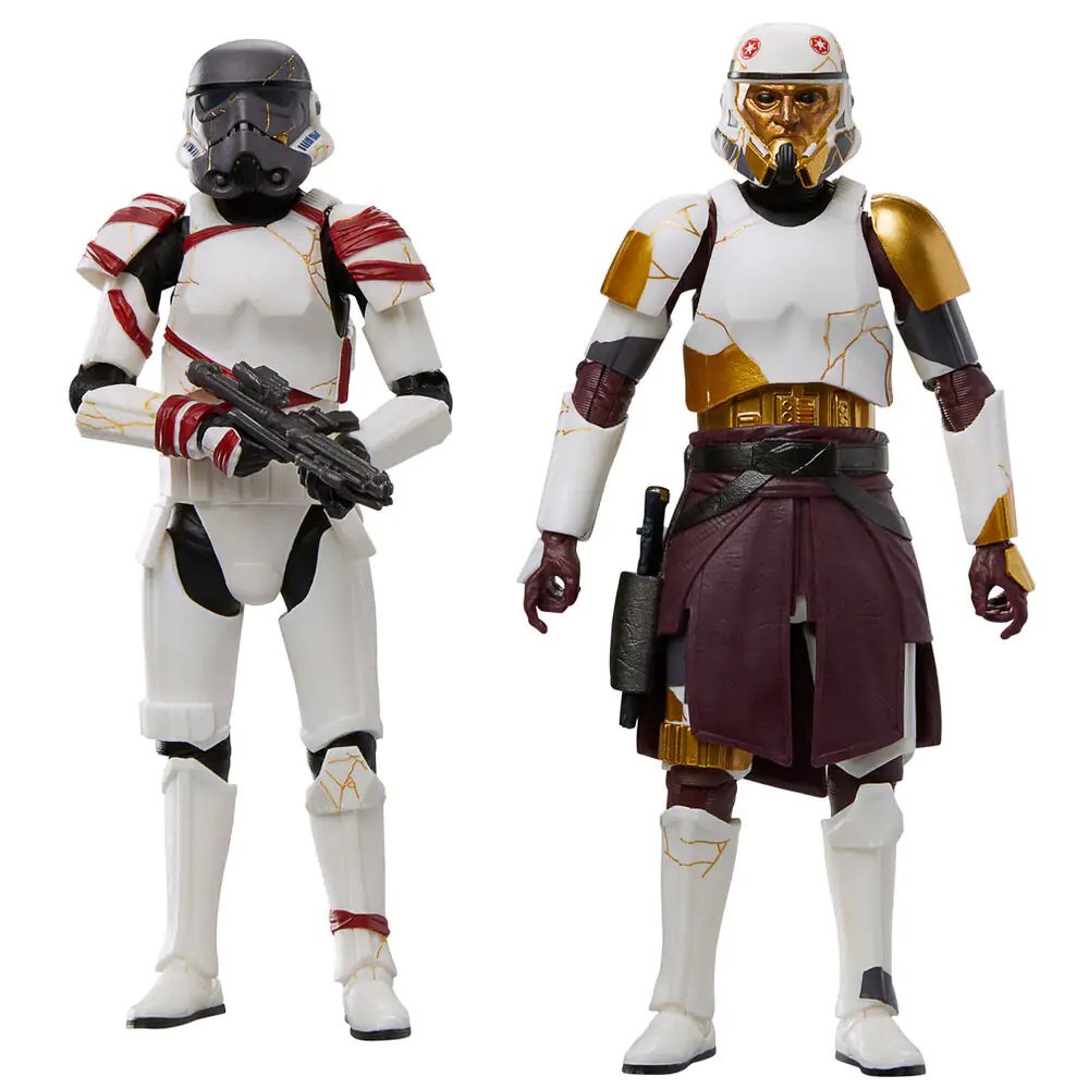 Star Wars Ahsoka Captain Enoch &amp; Night Trooper pack 2 figures 15cm product photo