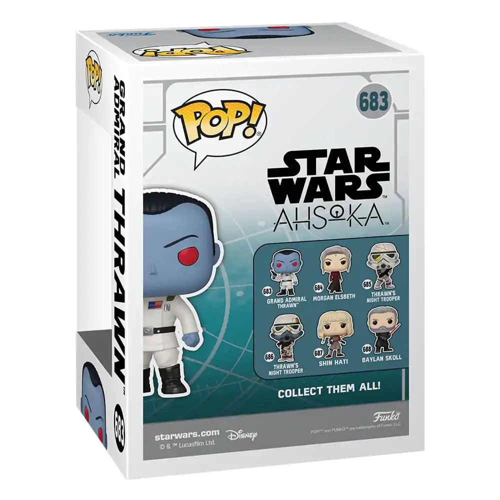 Star Wars: Ahsoka POP! Vinyl Figure S2 - Grand Admiral Thrawn 9 cm termékfotó