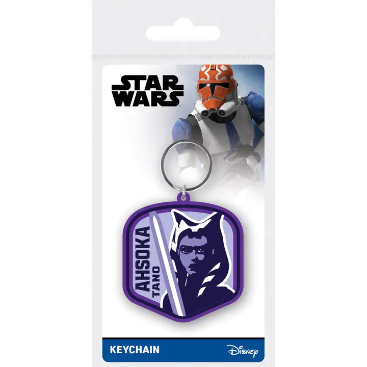 Star Wars Rubber Keychain Ahsoka 6 cm product photo