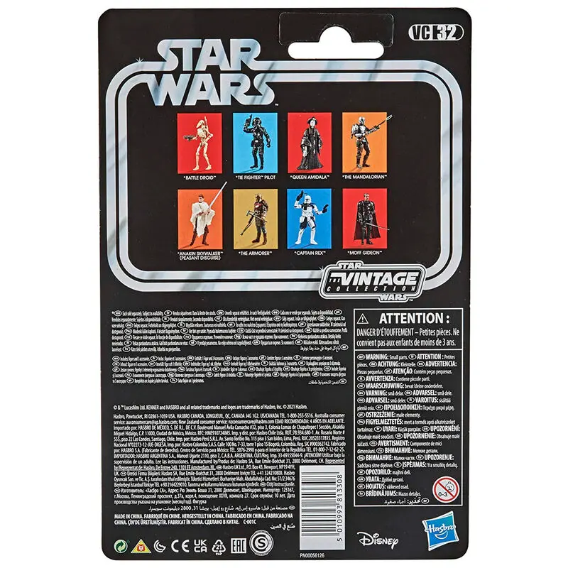 Star Wars Episode II Vintage Collection Action Figure Anakin Skywalker (Peasant Disguise) 10 cm product photo