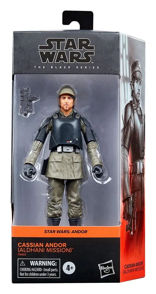 Star Wars: Andor Black Series Action Figure Cassian Andor (Aldhani Mission) 15 cm termékfotó