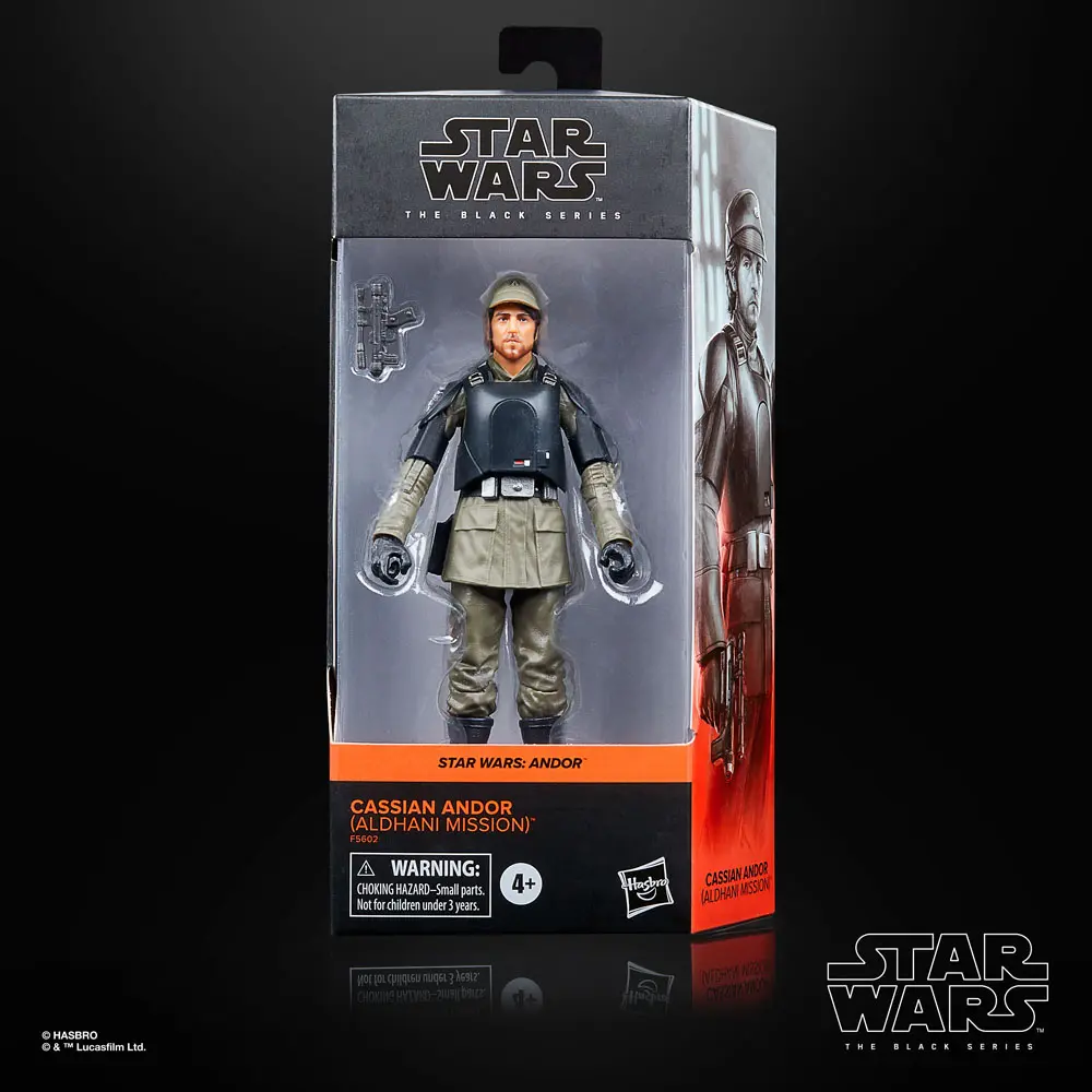 Star Wars: Andor Black Series Action Figure Cassian Andor (Aldhani Mission) 15 cm termékfotó