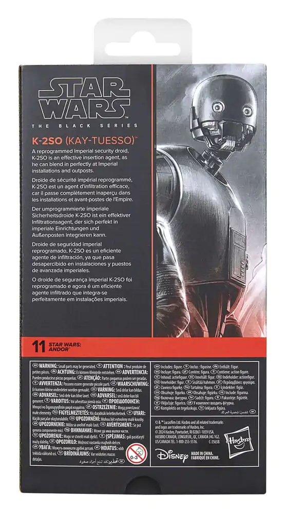 Star Wars: Andor Black Series Action Figure K-2SO (Kay-Tuesso) 15 cm product photo