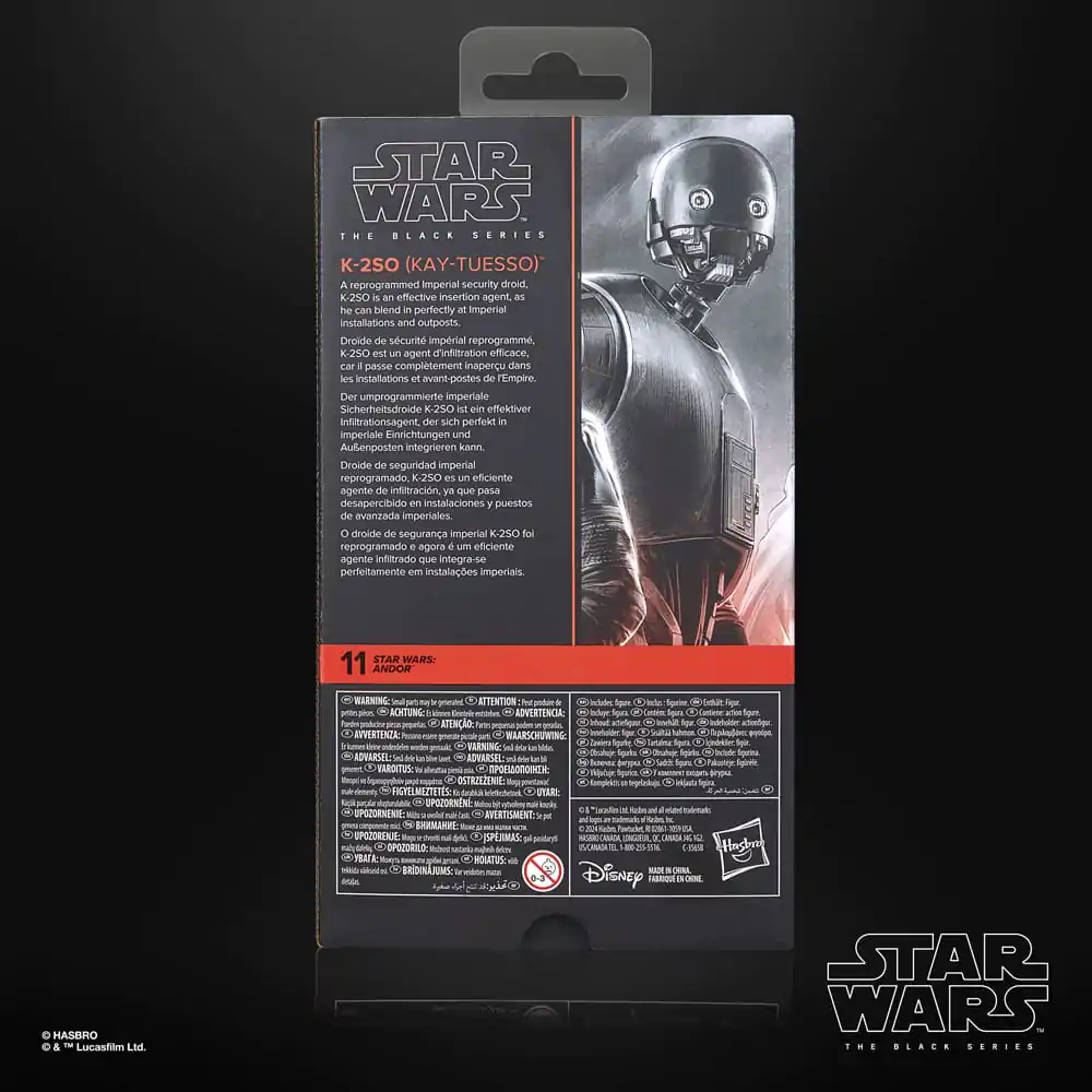 Star Wars: Andor Black Series Action Figure K-2SO (Kay-Tuesso) 15 cm product photo