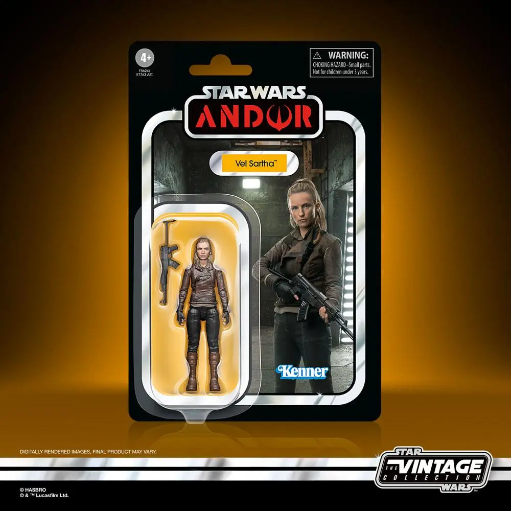 Star Wars: Andor Vintage Collection Action Figure Vel Sartha 10 cm product photo