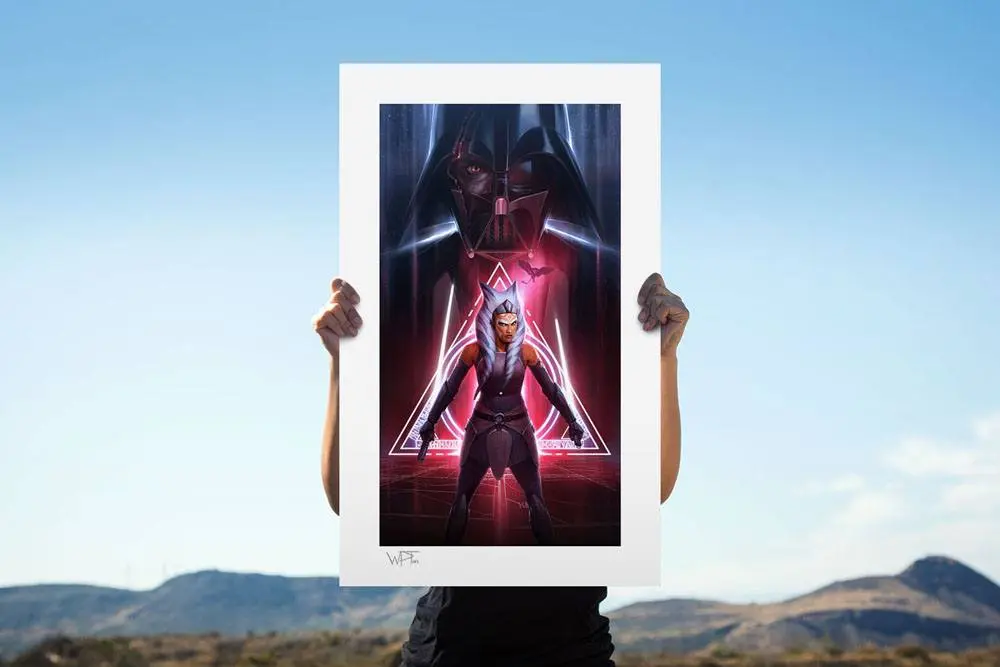 Star Wars Art Print Ahsoka Tano: Between Worlds 46 x 66 cm - unframed product photo