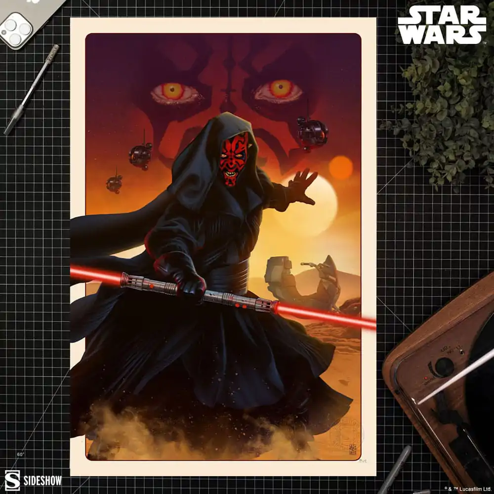 Star Wars Art Print Darth Maul: The Phantom Menace 41 x 61 cm - unframed product photo