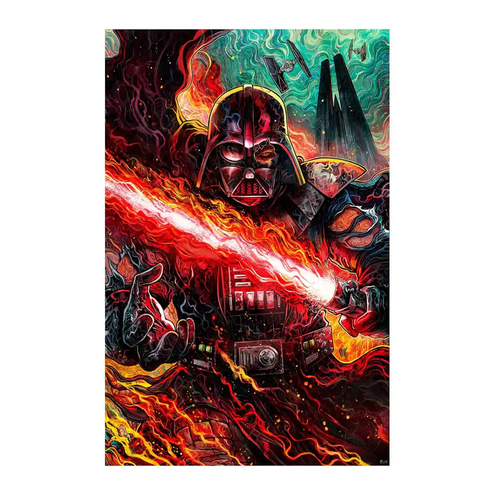 Star Wars Art Print Darth Vader: Dark Lord's Fury 41 x 61 cm - unframed product photo