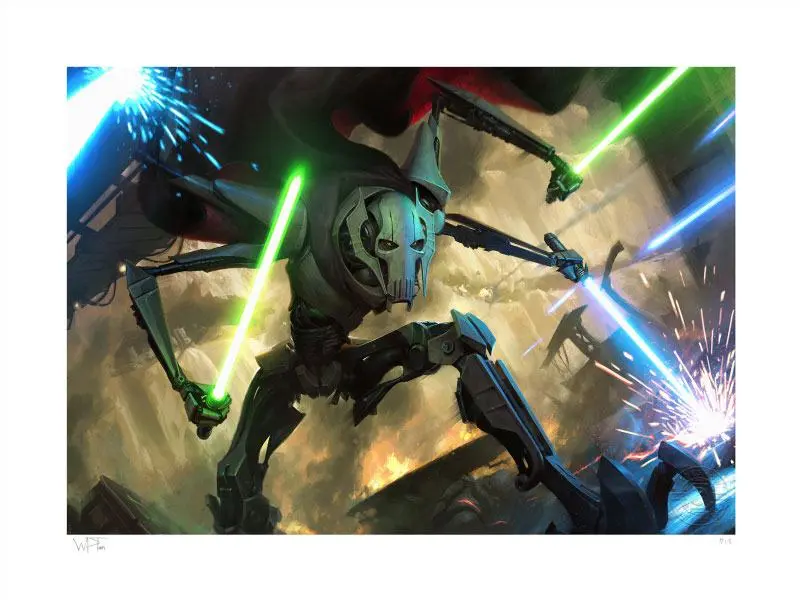 Star Wars Art Print General Grievous 46 x 61 cm - unframed product photo