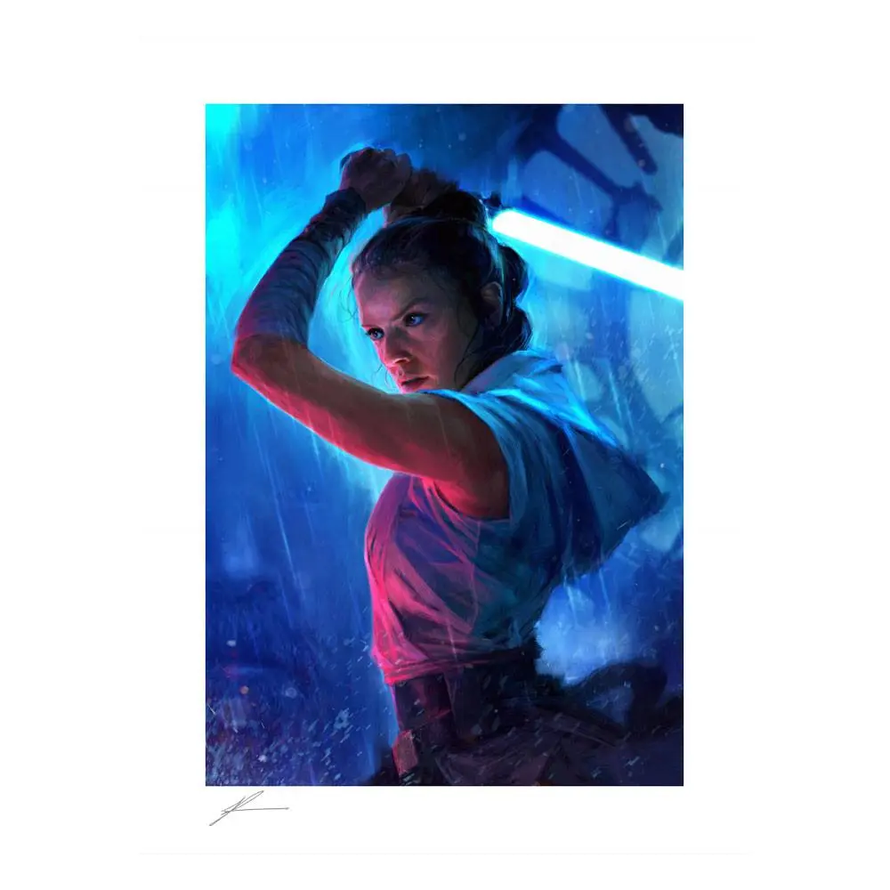 Star Wars Art Print The Duel: Rey 46 x 61 cm - unframed product photo