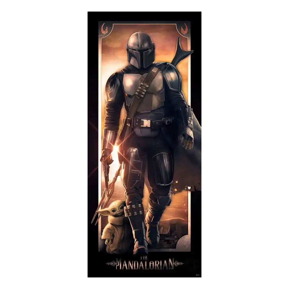 Star Wars Art Print The Mandalorian 30 x 71 cm - unframed product photo