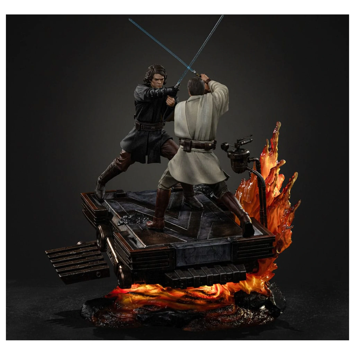 Star Wars Art Scale Statue 1/10 Anakin vs. Obi Wan 34 cm product photo