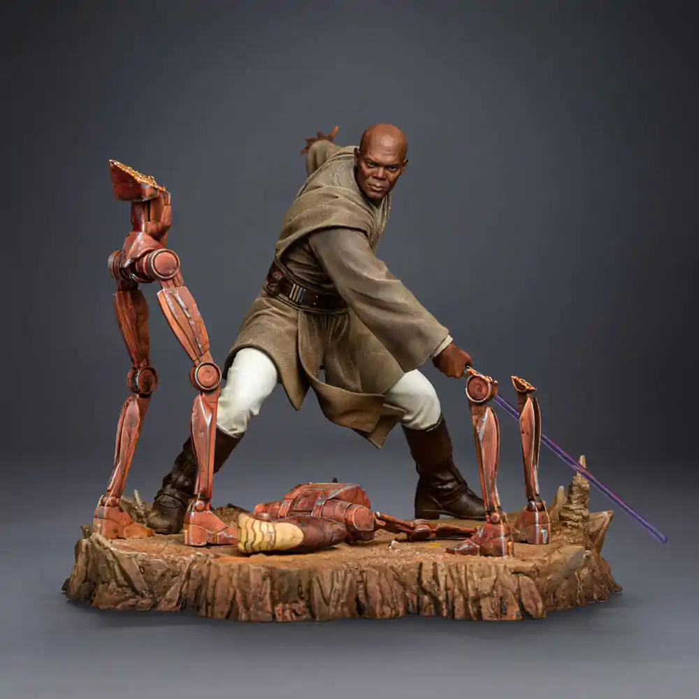 Star Wars Art Scale Statue 1/10 Mace Windu 18 cm product photo