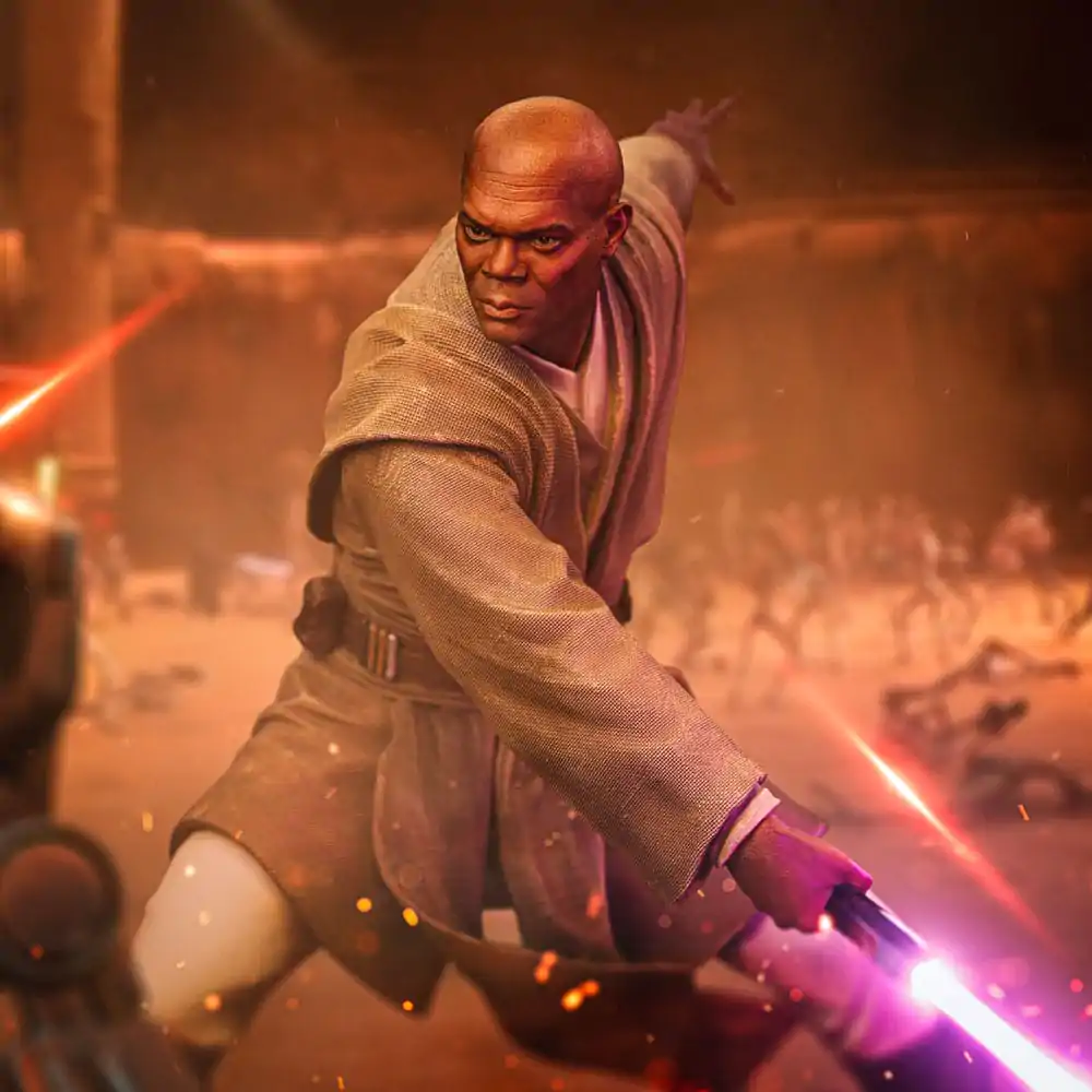 Star Wars Art Scale Statue 1/10 Mace Windu 18 cm product photo