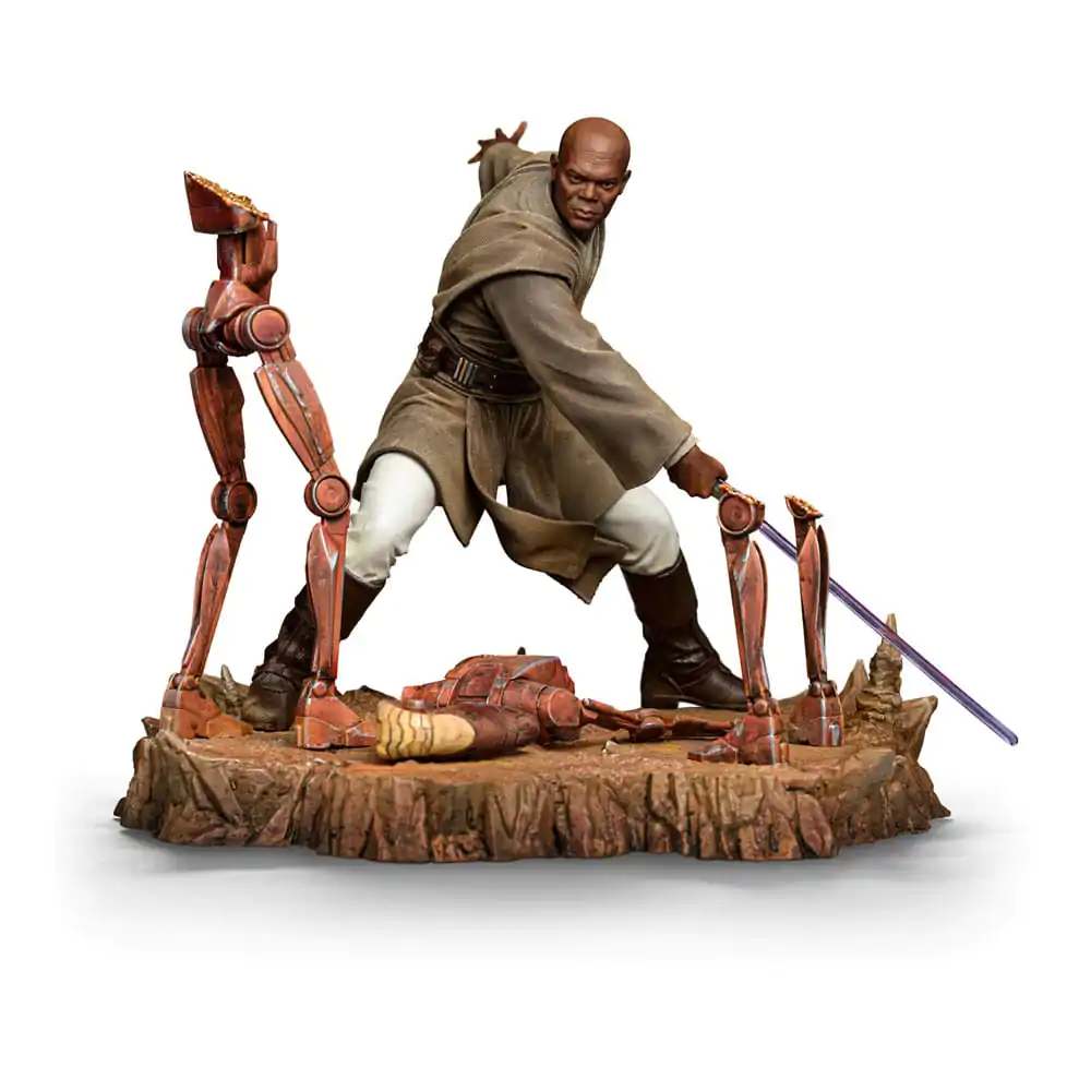 Star Wars Art Scale Statue 1/10 Mace Windu 18 cm product photo