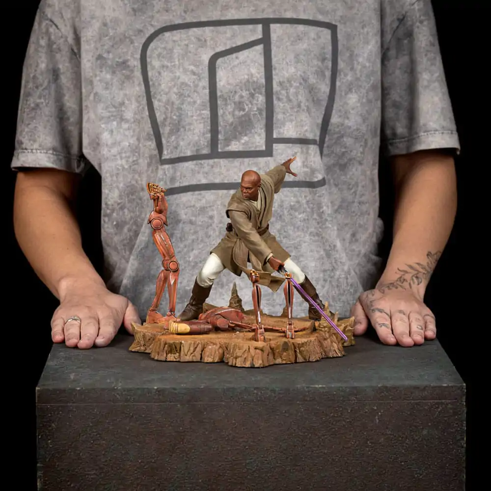 Star Wars Art Scale Statue 1/10 Mace Windu 18 cm product photo