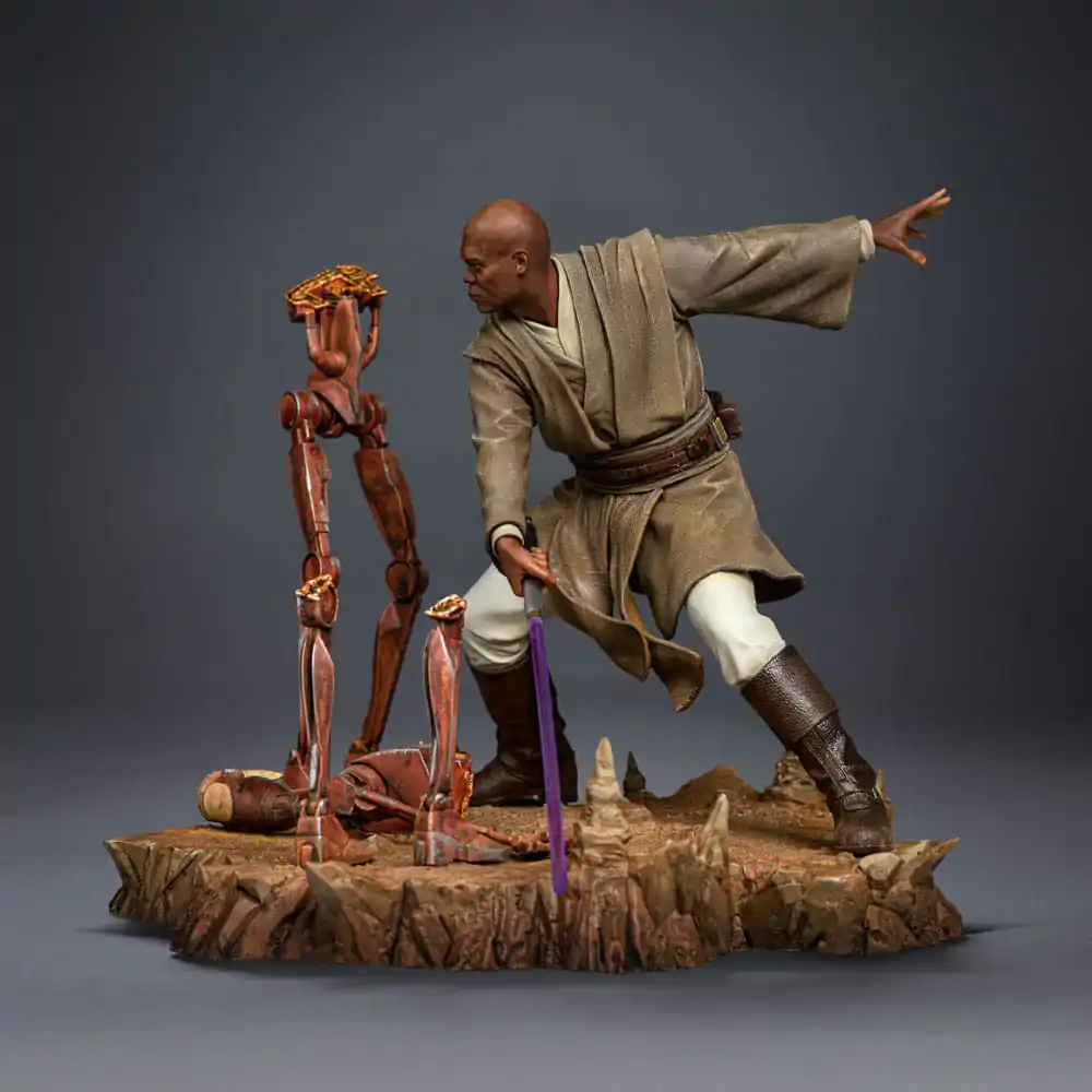 Star Wars Art Scale Statue 1/10 Mace Windu 18 cm product photo