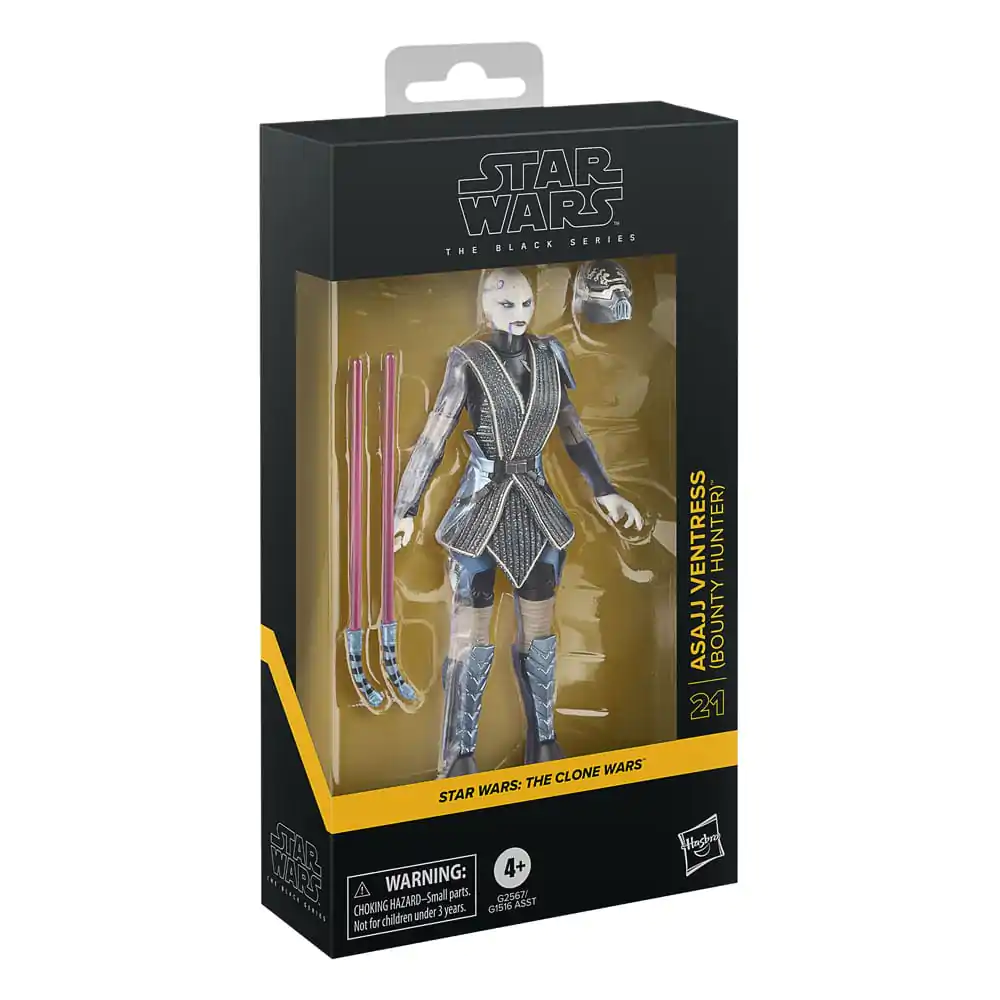 Star Wars: Attack of the Clones Asajj Ventress Bounty Hunter figure 15cm product photo