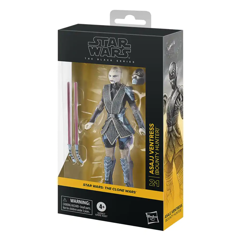 Star Wars: Attack of the Clones Asajj Ventress Bounty Hunter figure 15cm product photo