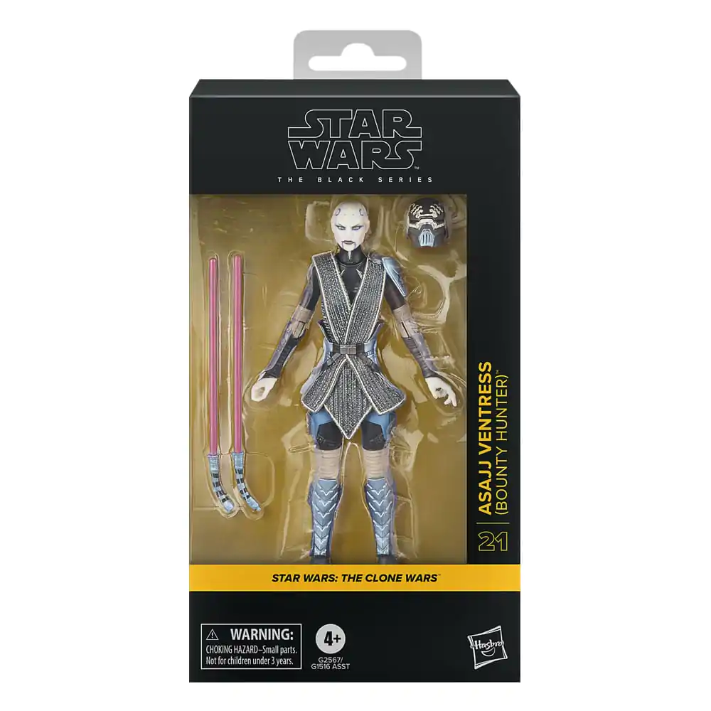 Star Wars: Attack of the Clones Asajj Ventress Bounty Hunter figure 15cm product photo