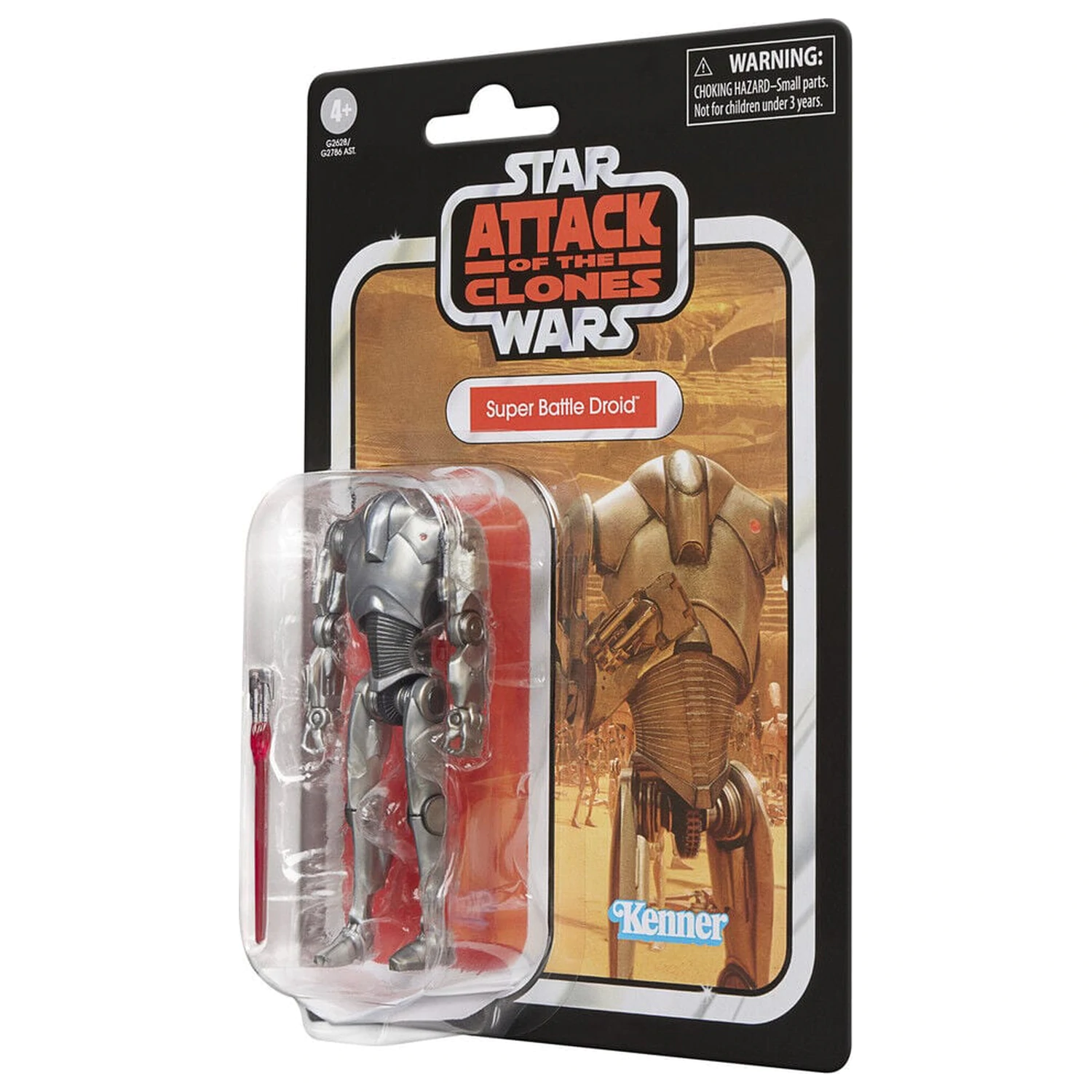 Star Wars Attack of the Clones Super Battle Droid figure 9,5cm product photo