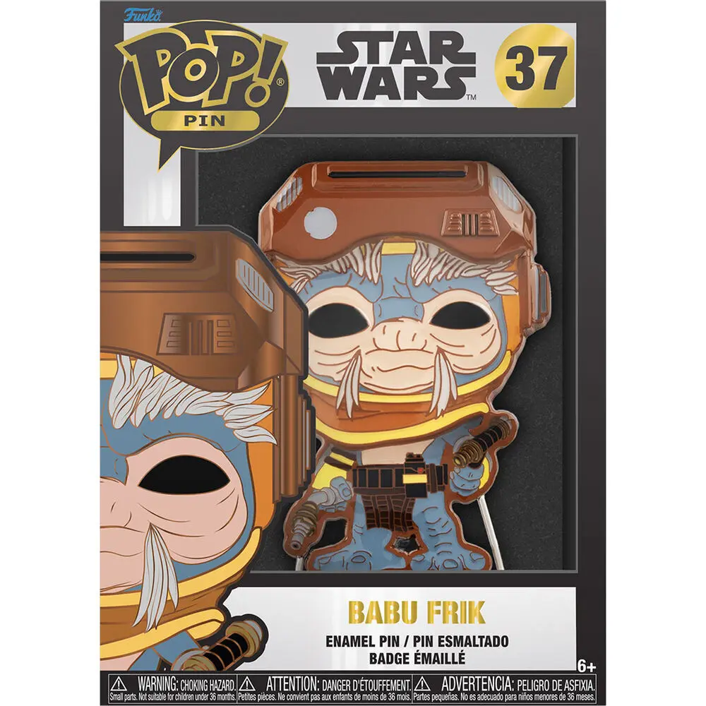 Star Wars POP! Enamel Pin Babu Frik 10 cm product photo