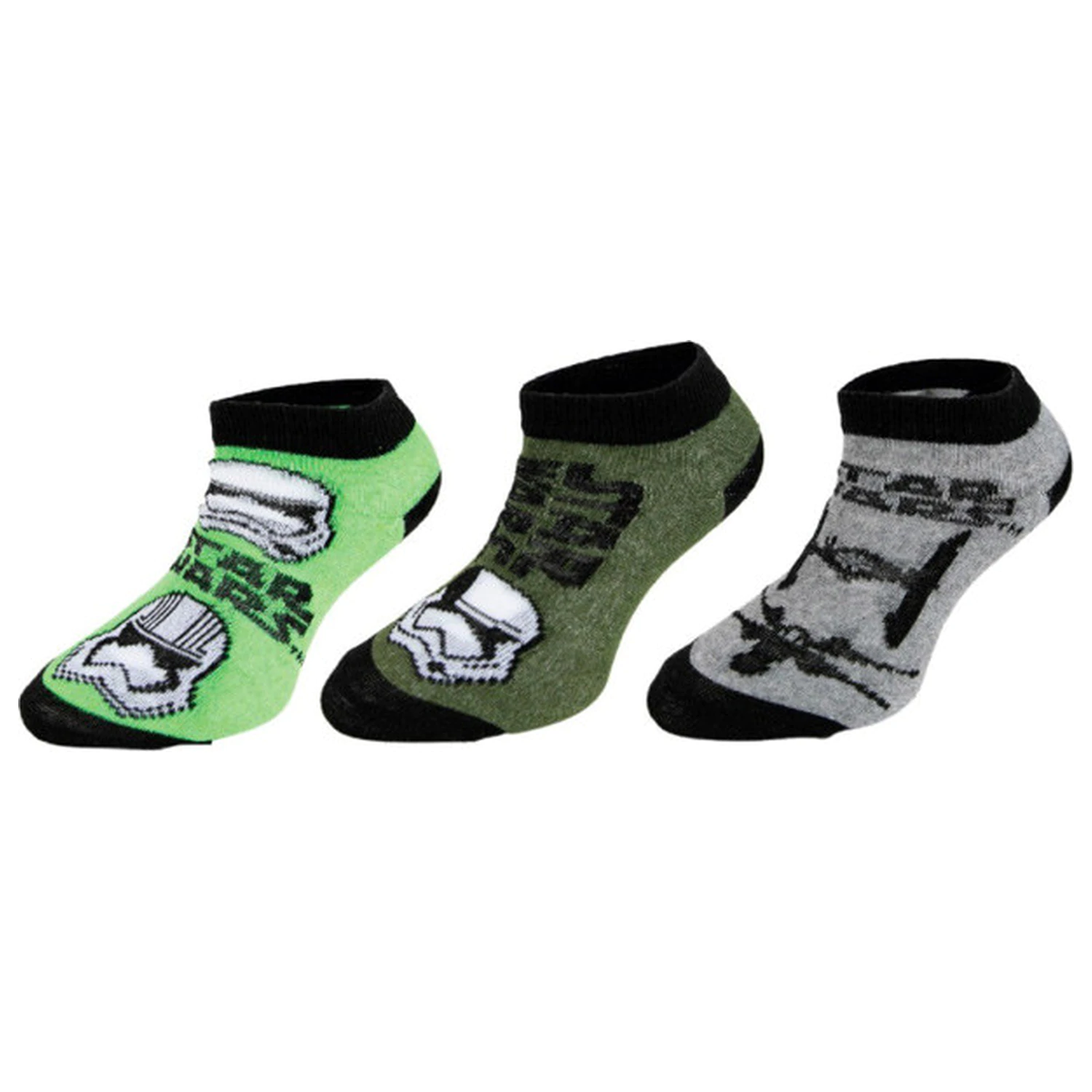 Star Wars Battle Green Children's Secret Socks 27/30 product photo