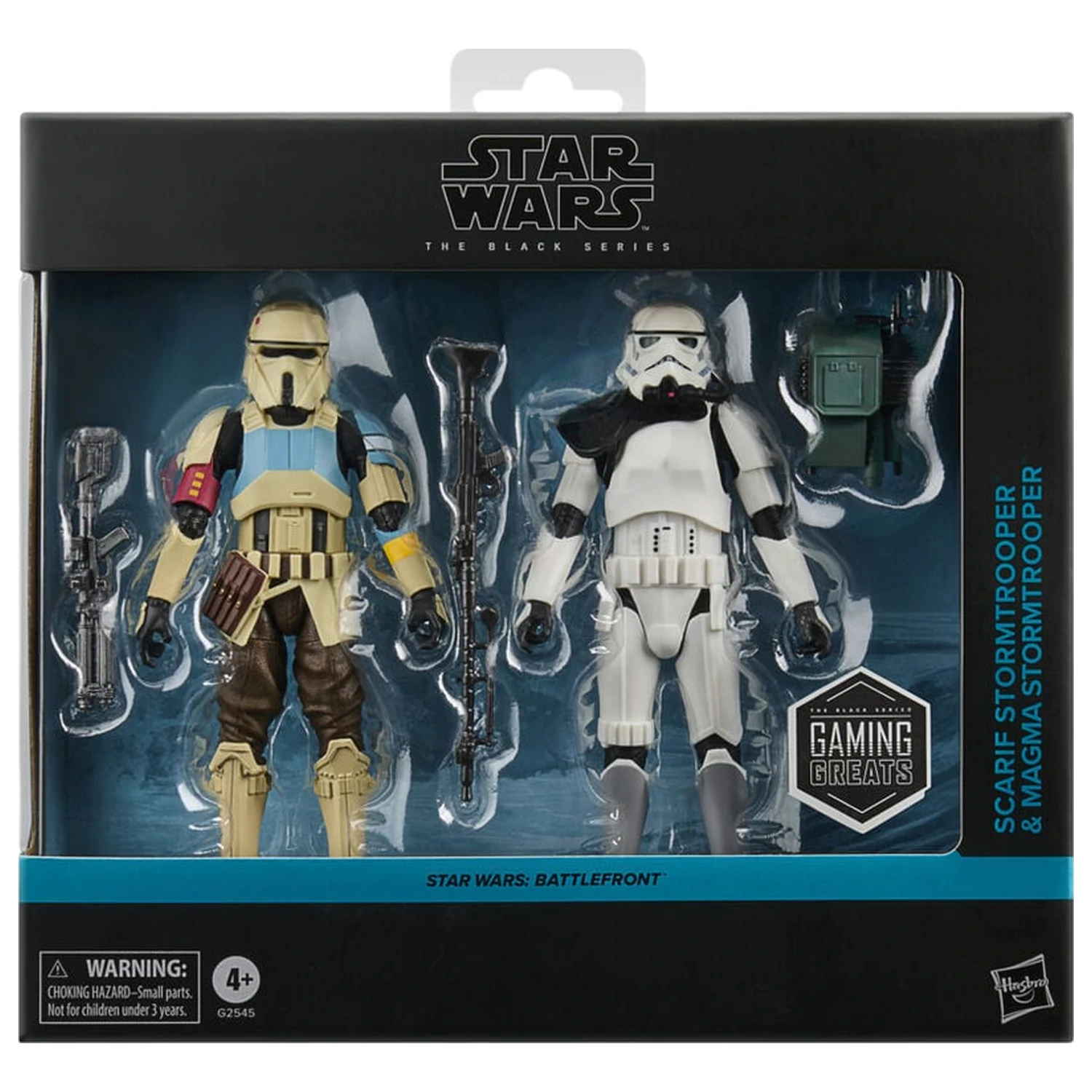 Star Wars Battlefront Scarif Stormtrooper & Magma Stormtrooper pack 2 figures 15cm product photo