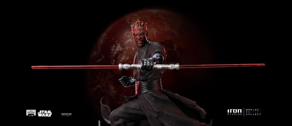 Star Wars BDS Art Scale Statue 1/10 Darth Maul 19 cm termékfotó