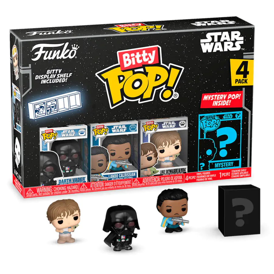 Star Wars Bitty Funko POP! Vinyl Figure 4-Pack Darth Vader 2,5 cm product photo