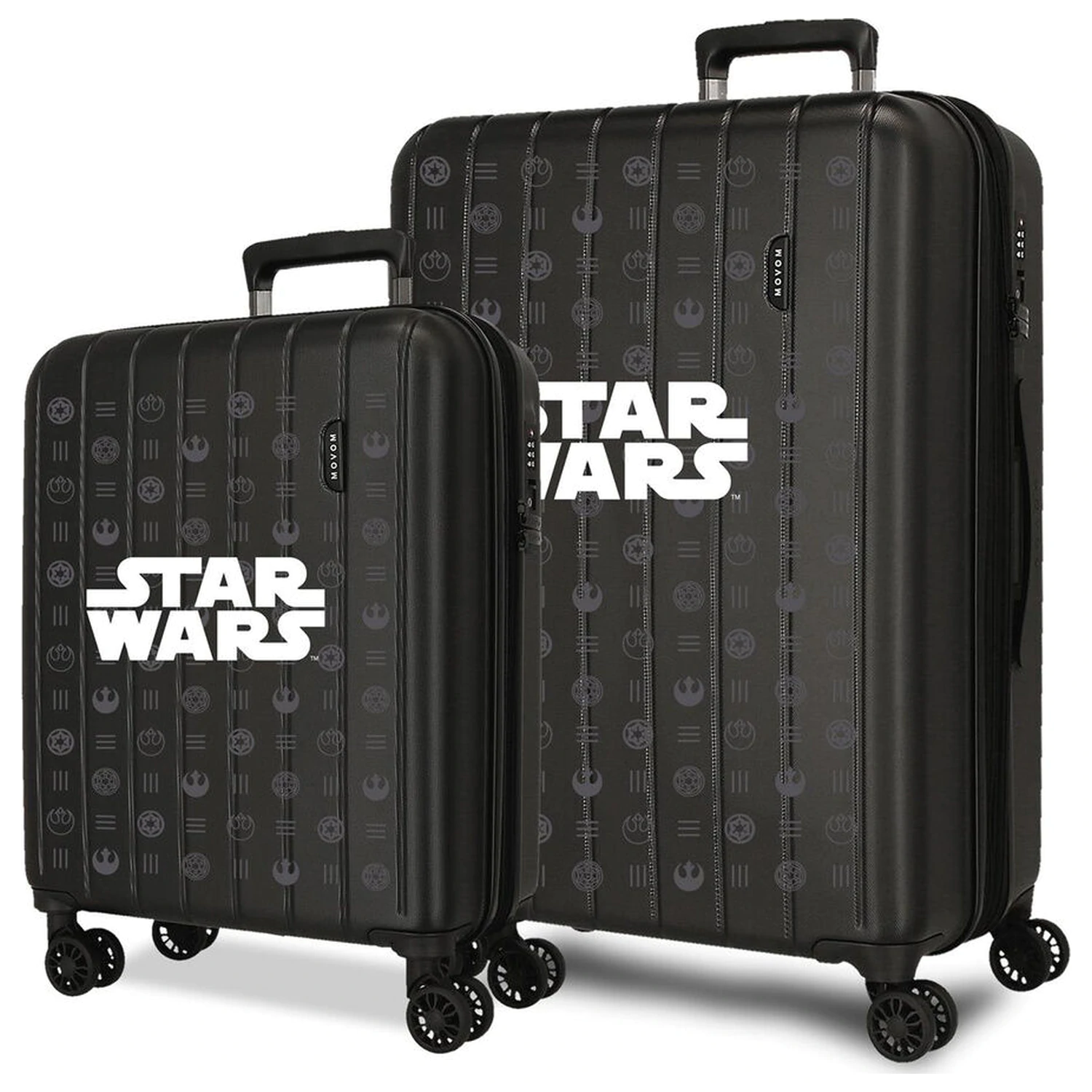 Star Wars Black ABS trolley suitcase set 55/65cm product photo