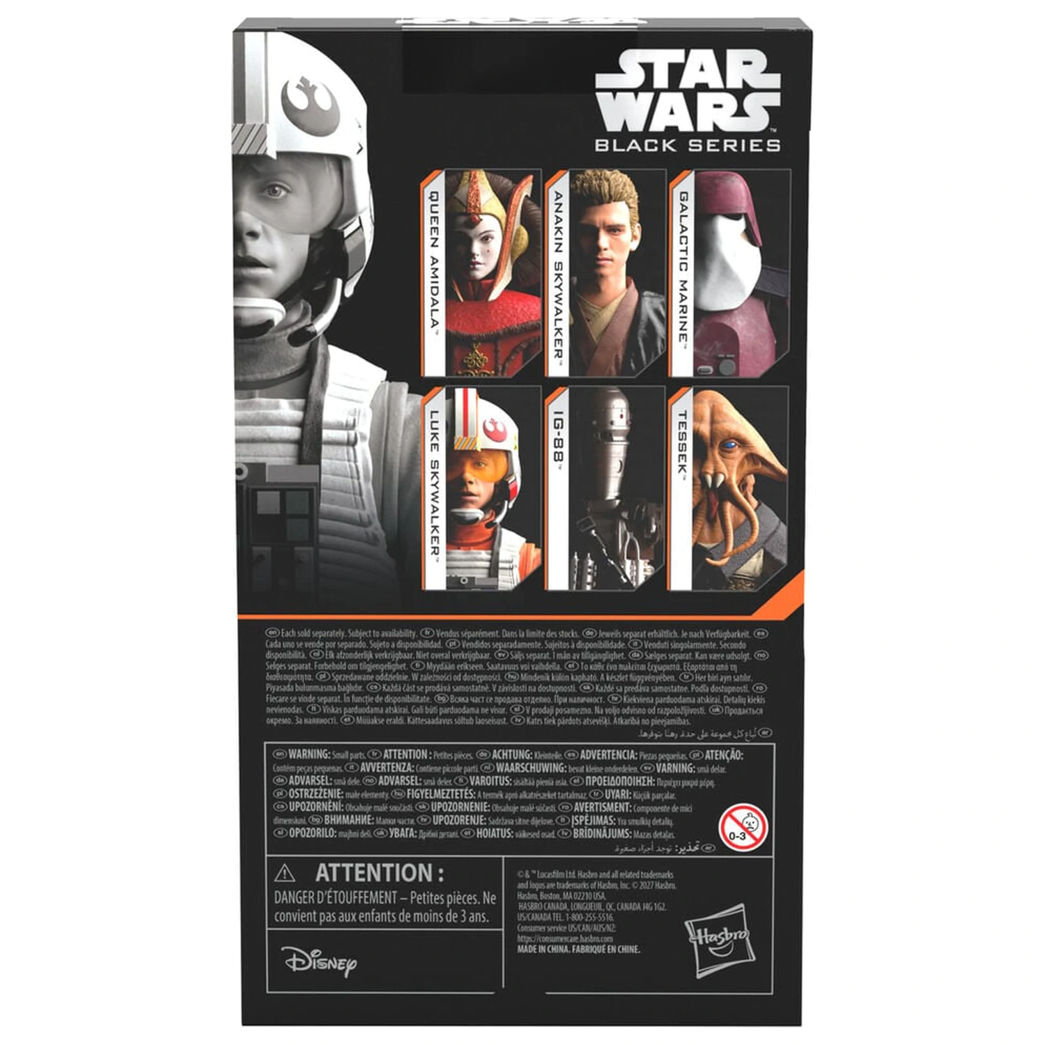 Star Wars Black Series A New Hope Luke Skywalker figure 15cm product photo
