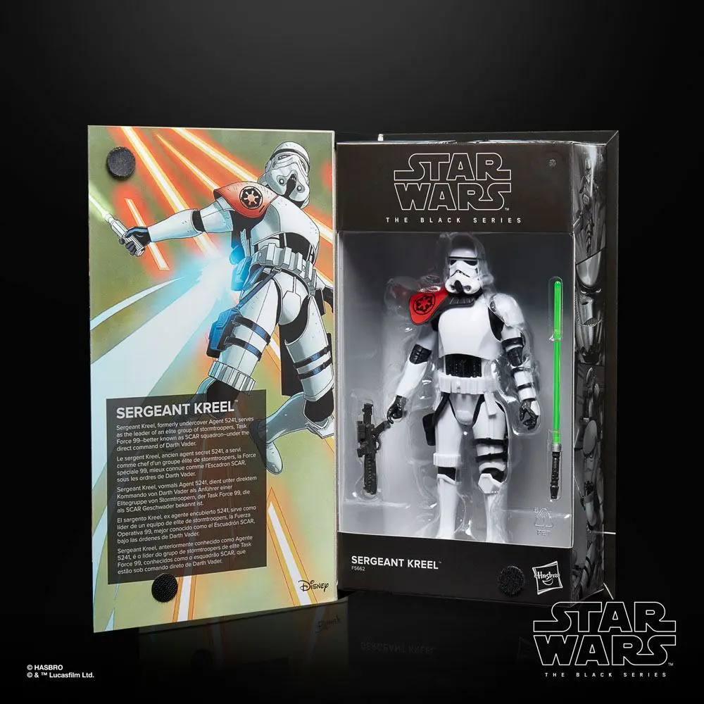 Star Wars Black Series Archive Action Figure 2022 Sergeant Kreel 15 cm product photo