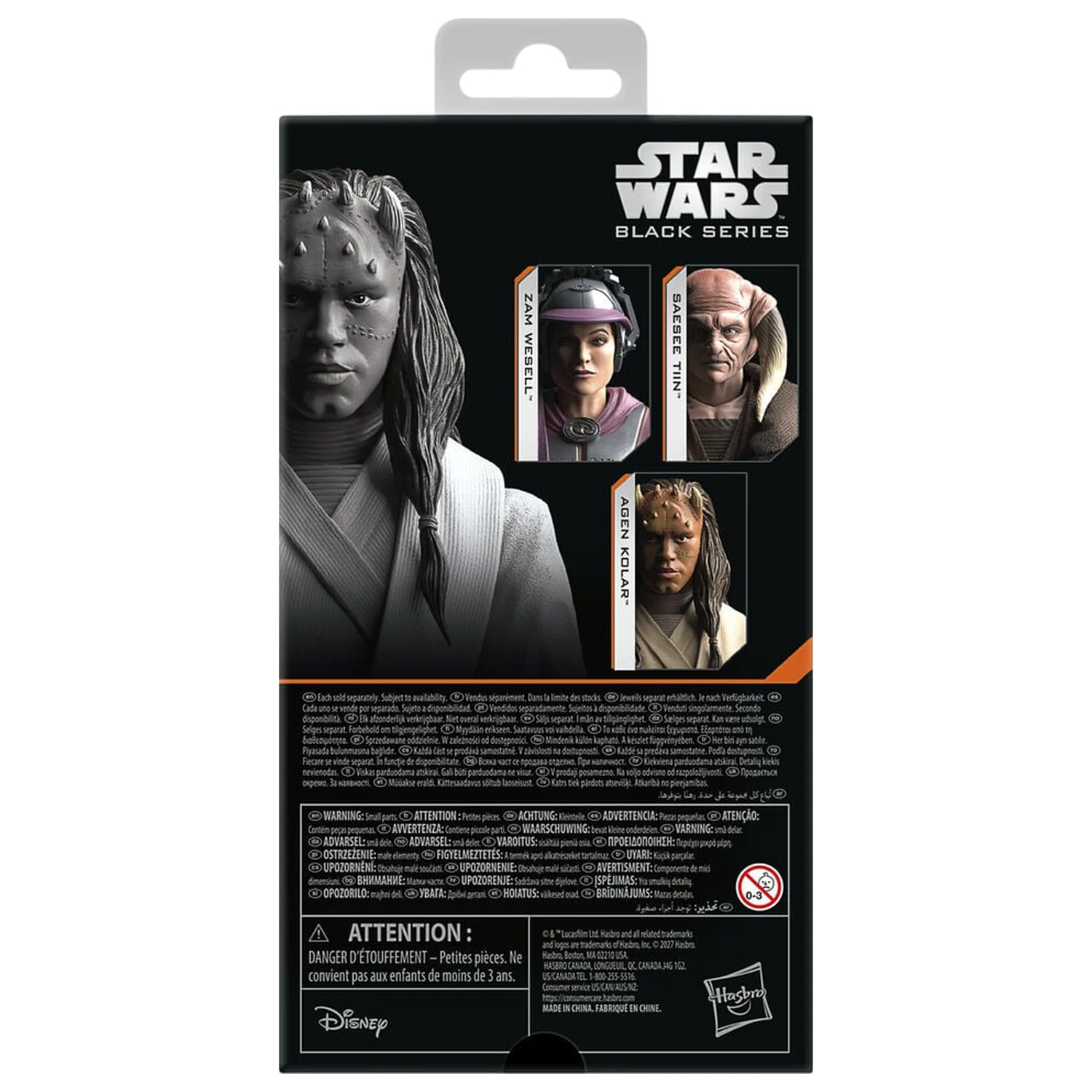 Star Wars Black Series Attack Of The Clones Agen Kolar figure 15cm product photo