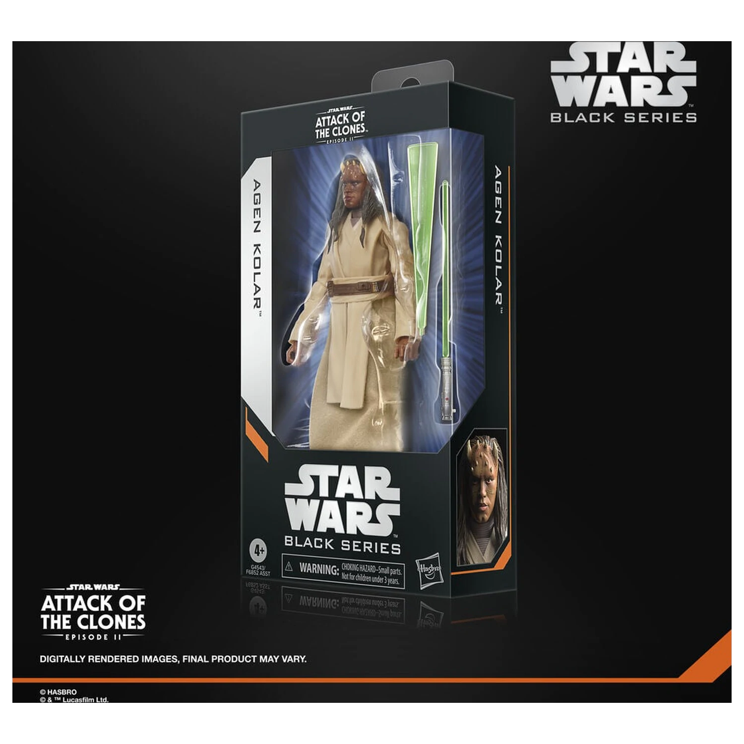 Star Wars Black Series Attack Of The Clones Agen Kolar figure 15cm product photo