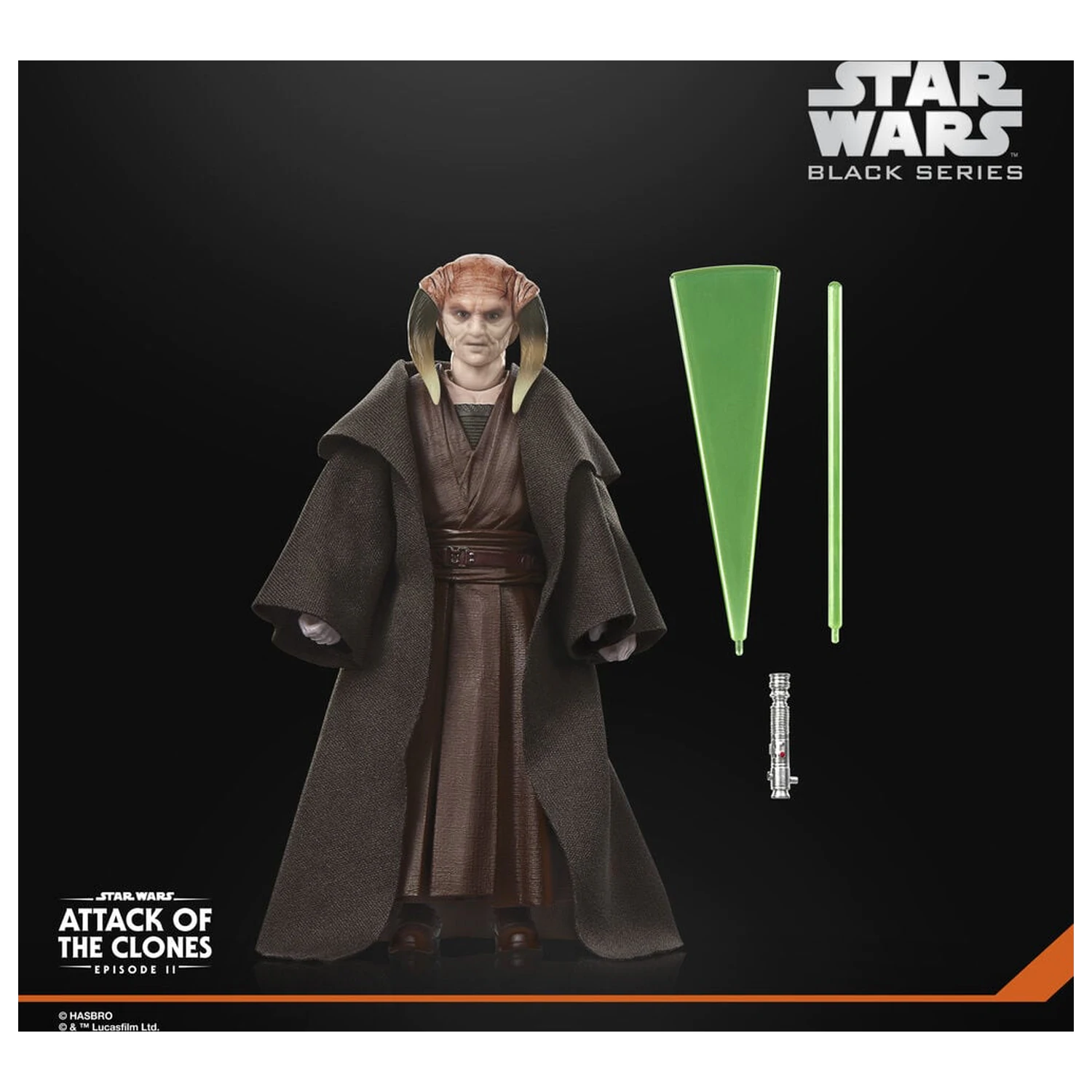 Star Wars Black Series Attack Of The Clones Saesee Tiin figure 15cm product photo