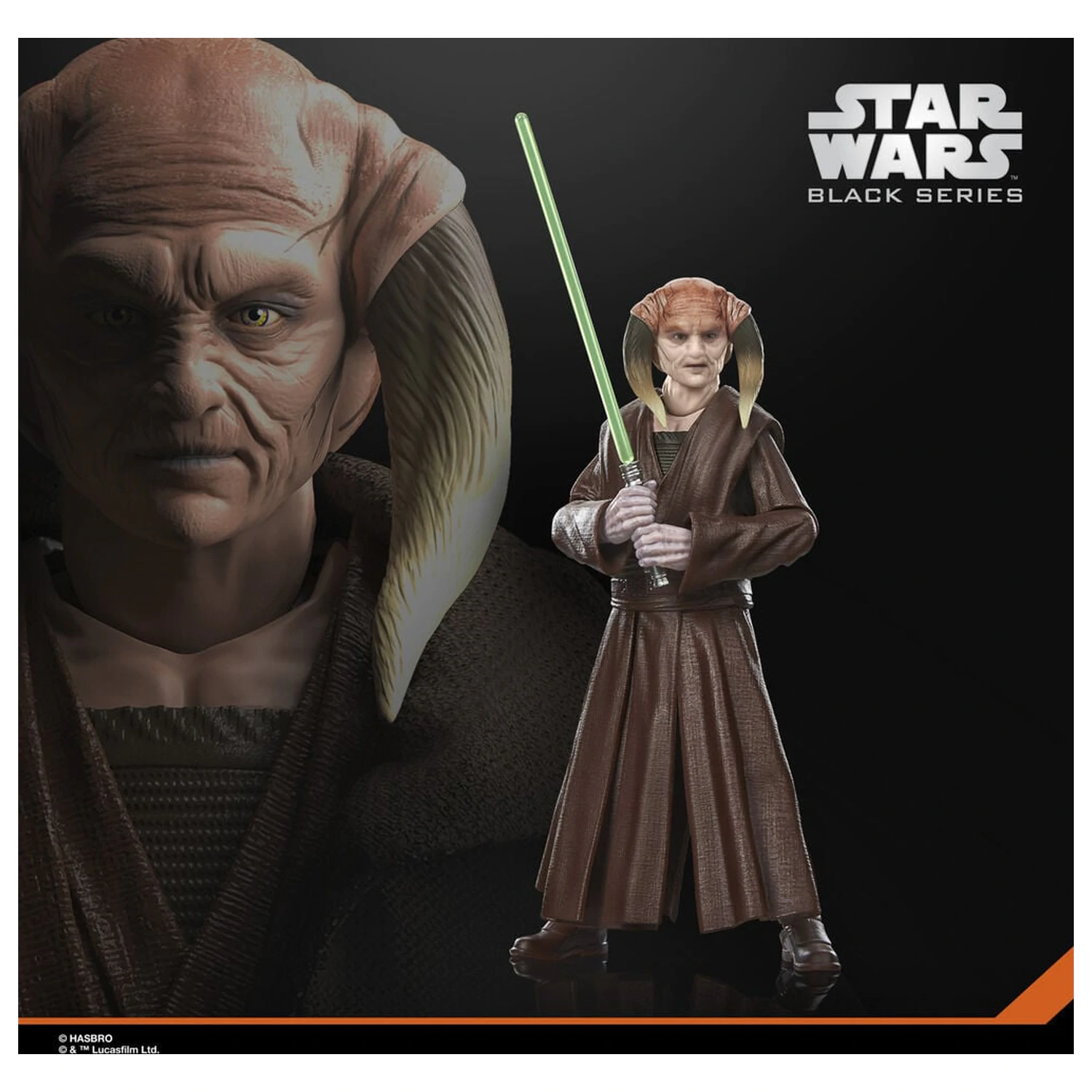 Star Wars Black Series Attack Of The Clones Saesee Tiin figure 15cm product photo