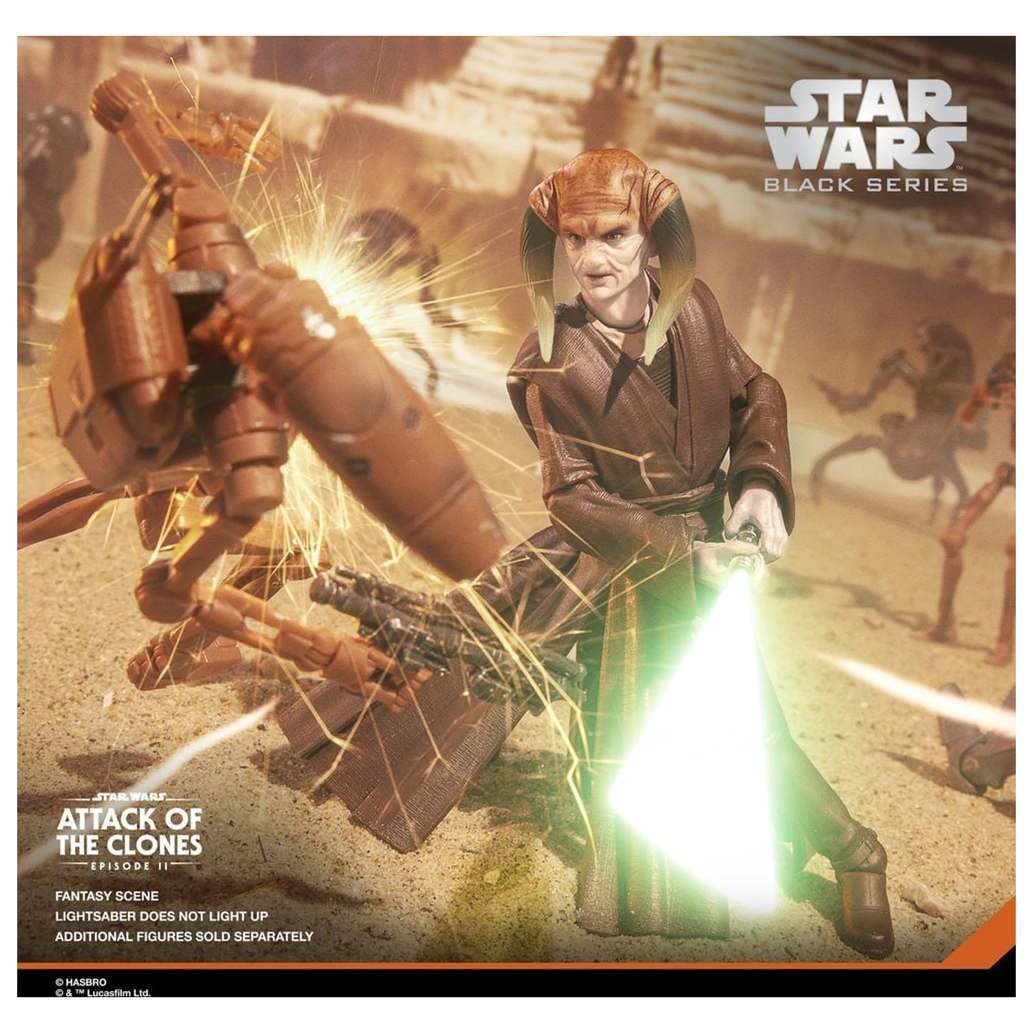 Star Wars Black Series Attack Of The Clones Saesee Tiin figure 15cm product photo