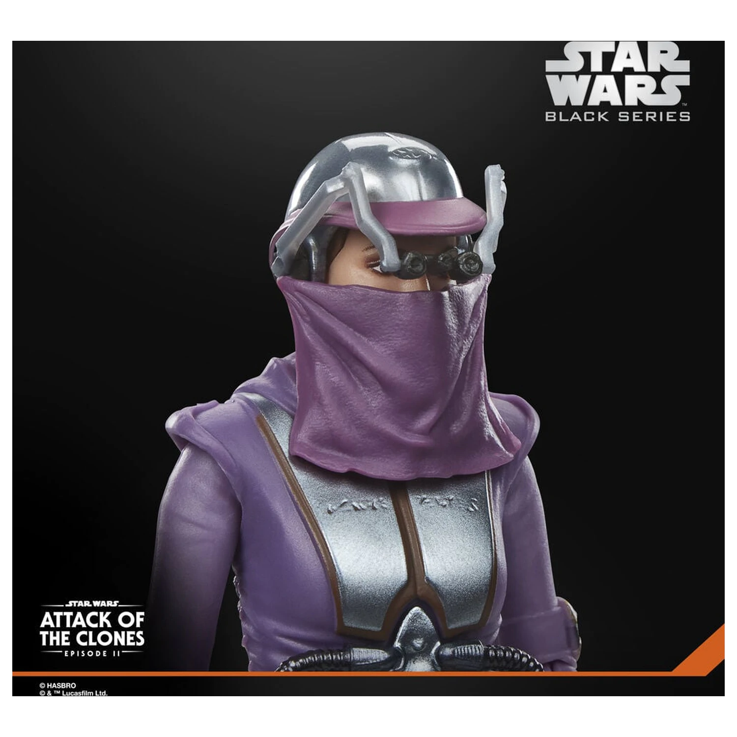 Star Wars Black Series Attack Of The Clones Zam Wesell figure 15cm product photo
