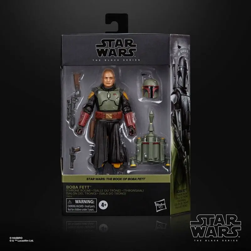 Star Wars: The Book of Boba Fett Black Series Deluxe Action Figure 2022 Boba Fett (Throne Room) 15 cm termékfotó