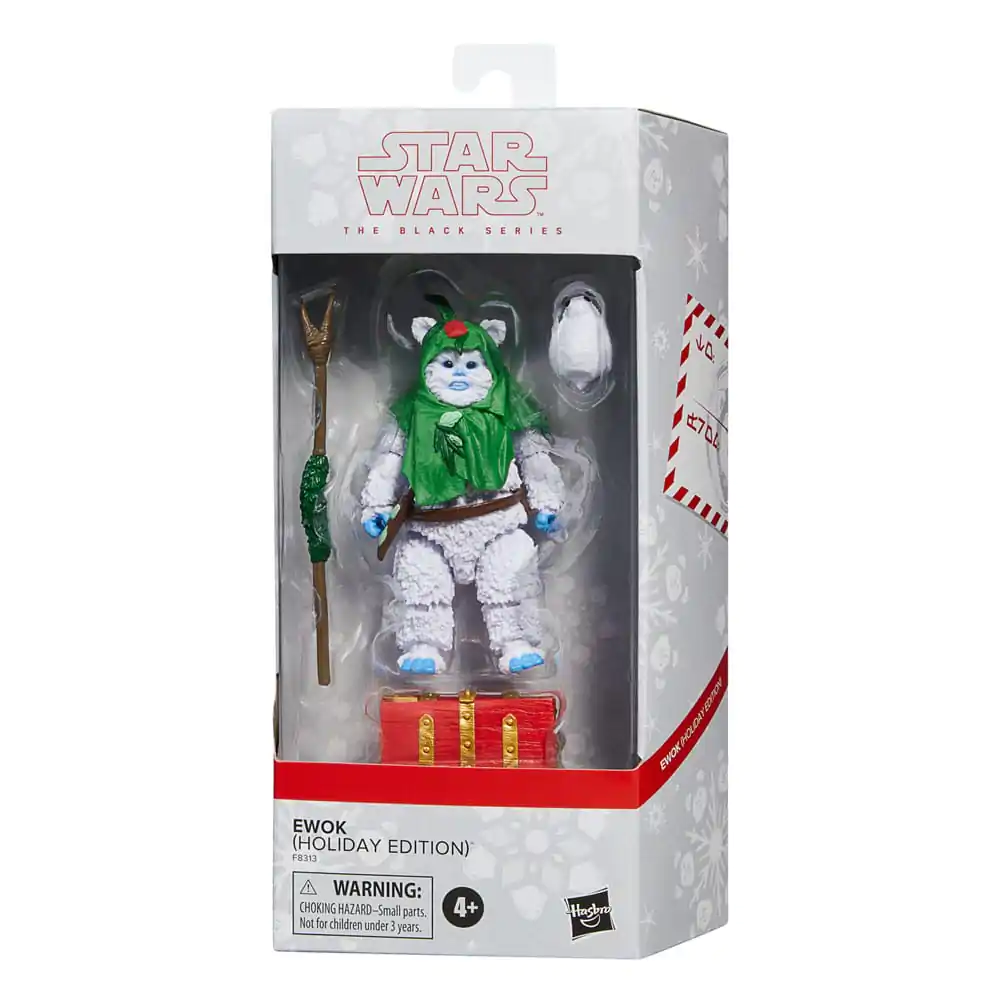 Star Wars Black Series Action Figure Ewok (Holiday Edition) product photo