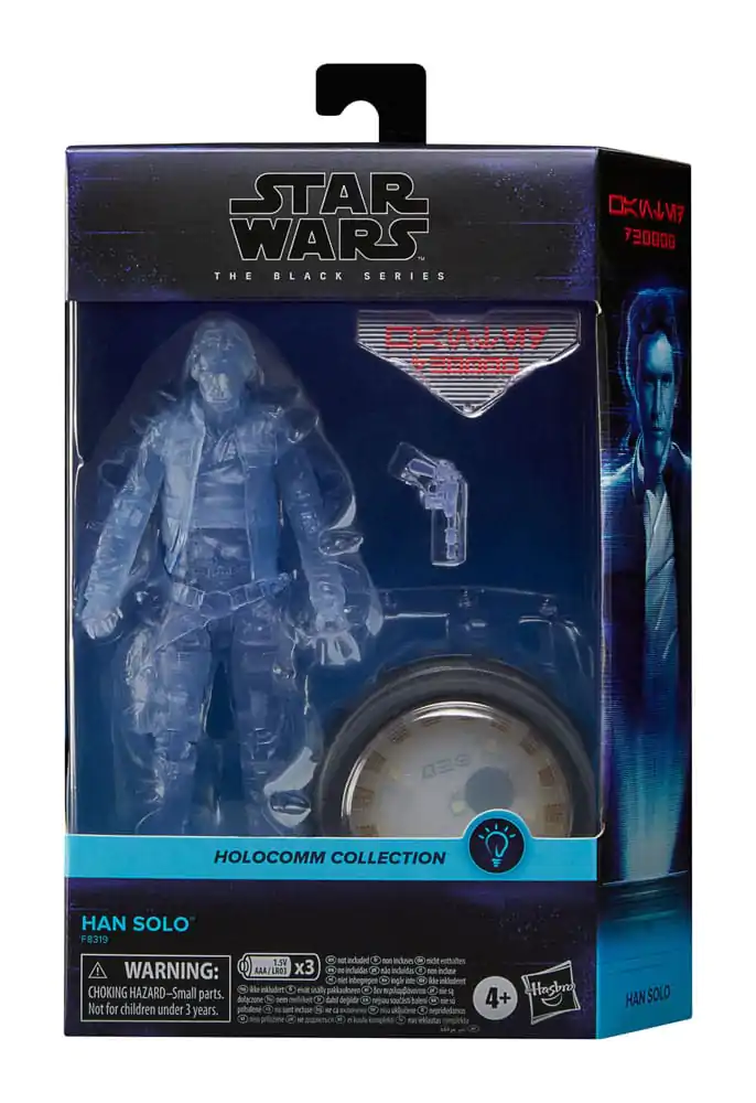 Star Wars Black Series Holocomm Collection Action Figure Han Solo 15 cm product photo