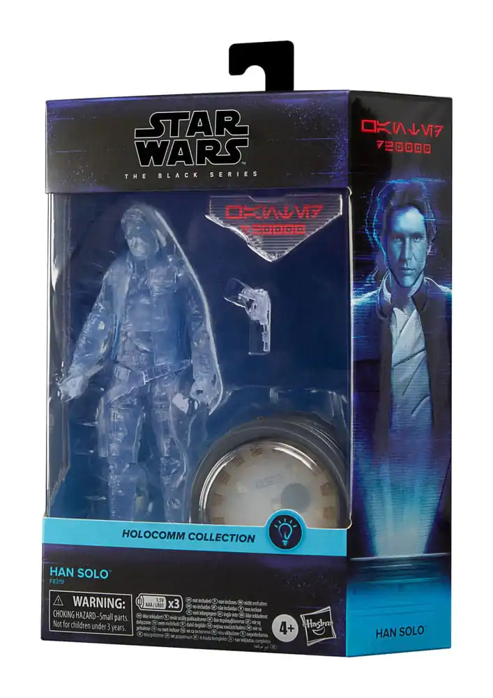 Star Wars Black Series Holocomm Collection Action Figure Han Solo 15 cm product photo