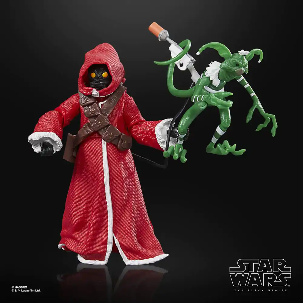 Star Wars Black Series Action Figure Jawa &amp; Salacious B. Crumb (Holiday Edition) 15 cm product photo