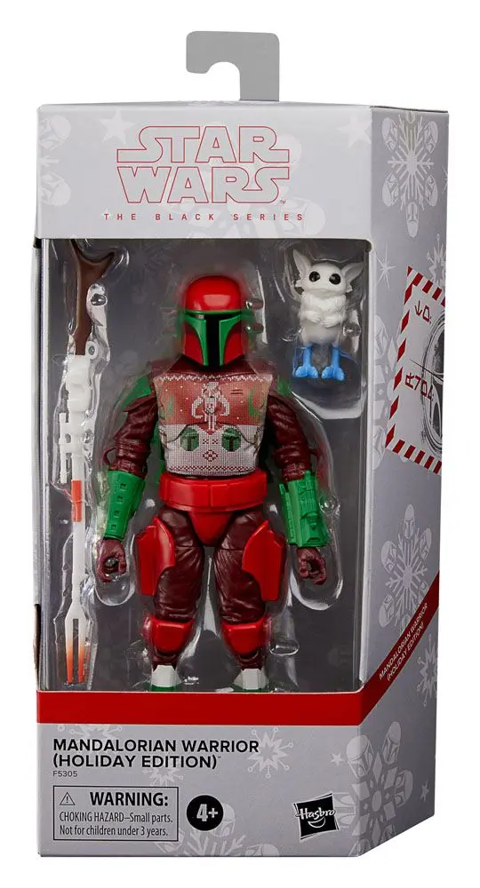 Star Wars Black Series Action Figure Mandalorian Warrior (Holiday Edition) 15 cm product photo