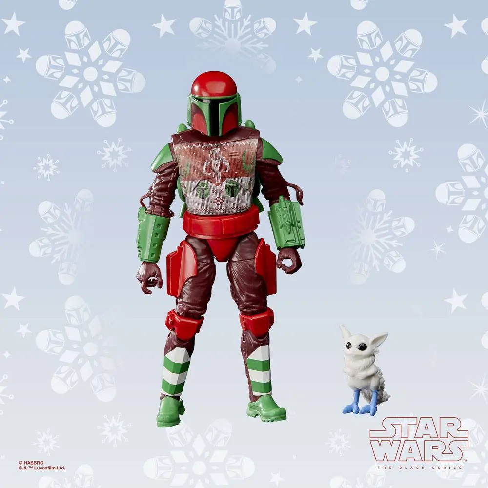 Star Wars Black Series Action Figure Mandalorian Warrior (Holiday Edition) 15 cm product photo