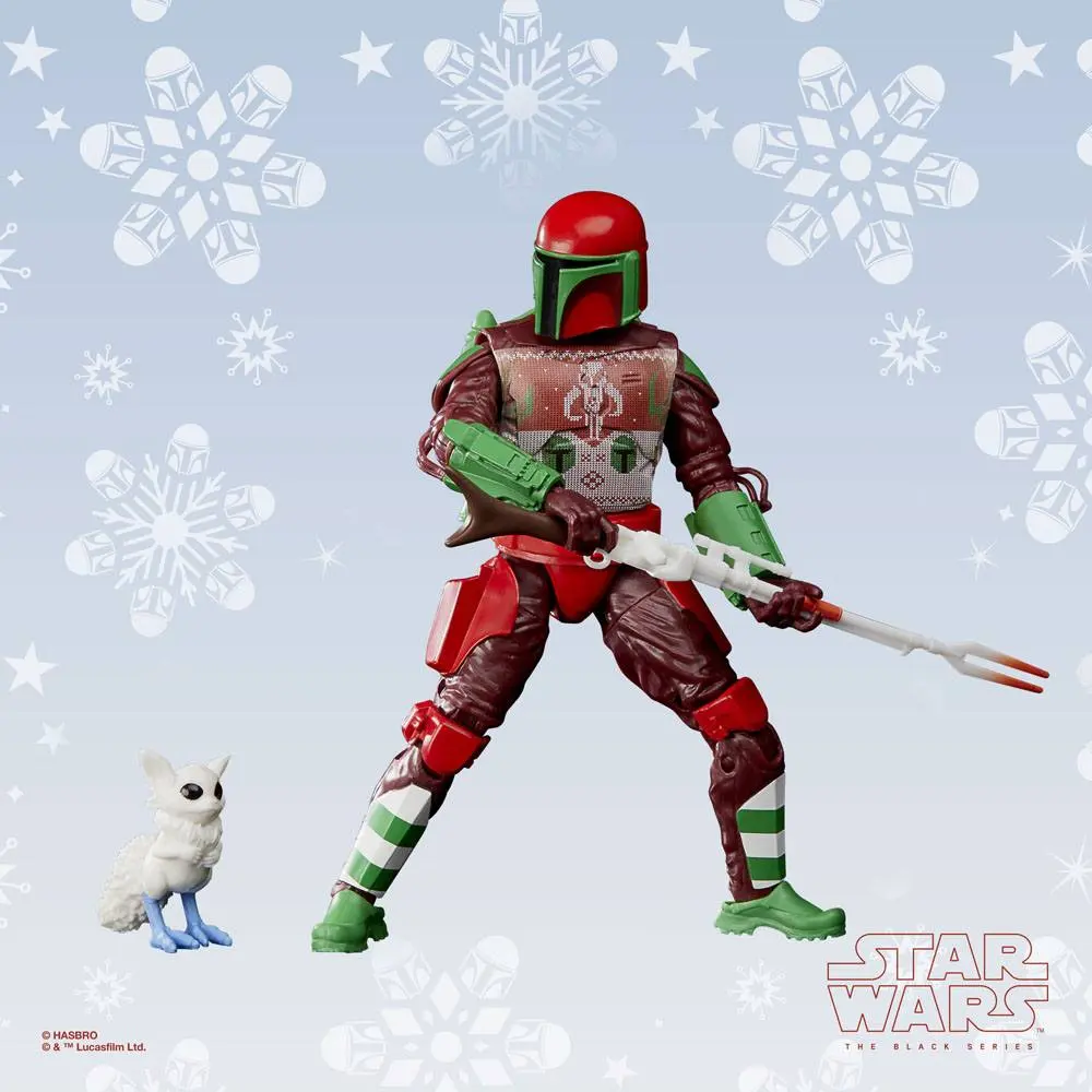 Star Wars Black Series Action Figure Mandalorian Warrior (Holiday Edition) 15 cm product photo